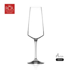 義大利RCR ARIA艾瑞爾 香檳杯 2入彩盒裝 355ml無鉛水晶杯 紅酒杯 白酒杯