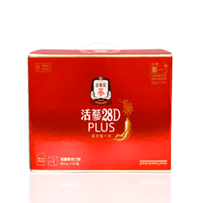 【正官庄】 活蔘28D PLUS 30包/盒 （80ml/包）