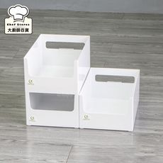 聯府廚房收納盒寬型3.6L平底鍋炒鍋收納架KS200-大廚師百貨