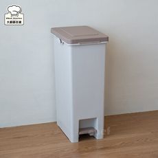 聯府長島腳踏式垃圾桶28L分類垃圾筒回收桶VO028-大廚師百貨