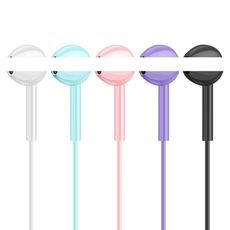 彩色繽紛3.5mm線控耳機/重低音/適用iphone/智慧線控 副廠