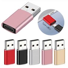 【SHOWHAN】USB3.0公轉Type-C母轉接頭 快充 USB轉Type-C