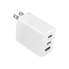 KYOTO 65W 氮化鎵 2C1A 快速電源供應器方形充電器-白