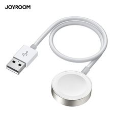JOYROOM S-IW003S USB-A to 蘋果手錶磁力充電線-0.3M白色