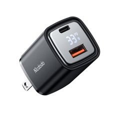 Mcdodo 麥多多 飛速系列 33W PD+QC 雙孔數顯快速充電頭-黑