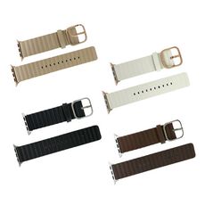 【SHOWHAN】Apple Watch 49/45/44/42ｍｍ 高質感矽膠扣式錶帶