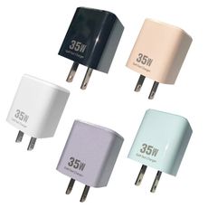 EZGO GaN 35W USB-C+A 雙孔PD急速快充充電器