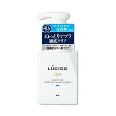 日本L'UCIDO 倫士度 男士去油泡洗顏 150g 清潔毛孔洗面乳 清淨乾爽 日本製