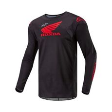 【台中硬了安全帽】A星 HONDA RACER ICONIC JERSEY 越野衣 黑紅