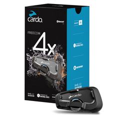 【台中硬了安全帽】CARDO FREECOM 4X 單入組 JBL極緻音效 語音助理 騎士用藍芽耳機