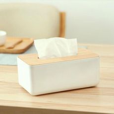 【樂邦】簡約木質面紙盒(衛生紙盒 抽取衛生紙盒 收納盒)