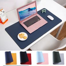 【樂邦】雙面雙色皮革滑鼠桌墊-小60x30cm(隔熱墊 滑鼠墊 止滑墊 辦公 書桌)