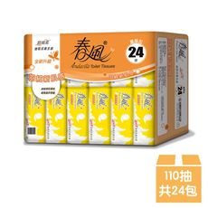 【春風】超細柔抽取式衛生紙 110抽x24包/串