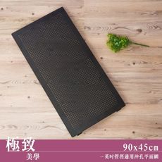 dayneeds 沖孔平面網90x45公分(烤漆黑/白)送5支沖孔掛勾