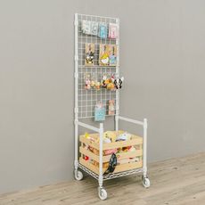 dayneeds 趣味收納45x45x145cm(含輪高)多功能推車架