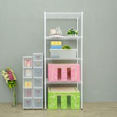 dayneeds 輕型70x45x180cm四層烤漆波浪架