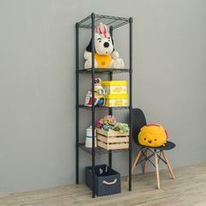 dayneeds 輕型45x45x180cm四層烤漆波浪架