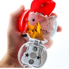 口袋妖怪Pokemom Go寶可夢皮卡丘觸碰可翻轉小精靈玩具