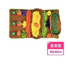 寵物狗狗嗅聞墊慢食訓練室內外活動玩具搖粒絨解悶慢食墊