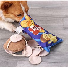 巨安戶外【111111109】 洋芋片藏食益智狗狗玩具發聲磨牙耐咬嗅聞寵物用品
