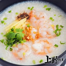 【上野物產】口感綿密 台式海鮮粥（320g±10%/盒）