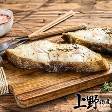 【上野物產】形狀ng生鮮大比目魚400g10%/包x1包 -