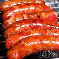 【上野物產 中秋烤肉】季節限定 蘭嶼特產飛魚卵香腸(300g土10%/包)烤肉組 燒肉