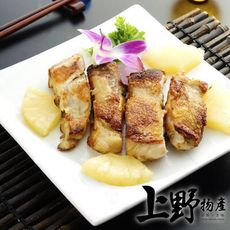 【上野物產 中秋烤肉】蒜味薄皮去骨雞腿排（100g±10%/片）x10片 烤肉組 燒肉