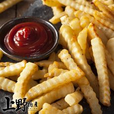 【上野物產】比利時產地直送 酥炸波浪薯條