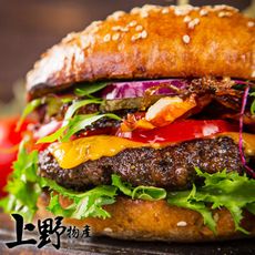 【上野物產 中秋烤肉】活力早餐豬肉漢堡排 烤肉組 燒肉