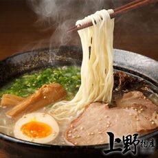 【上野物產】日式豚骨白湯拉麵160g10%/湯包40g+生拉麵120g/包 - 160g(1份)