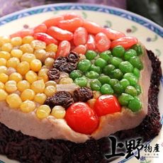 【上野物產】八寶芋泥甜紫米糕(600g±10%/份) 冷凍食品 特價出清