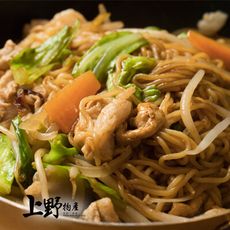 【上野物產】日本屋台味 極上飽足感炒麵(325g±10%/麵體+醬包/包)