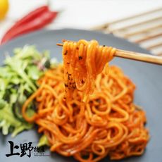 【上野物產】韓國人氣 甜辣開胃辣醬炒麵 (300g±10%/麵體+醬料/包)