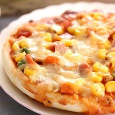 【上野物產】五吋圓形海鮮披薩120g/片 -