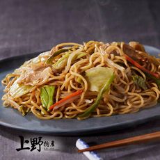 【上野物產】本格派 大阪醬燒大盛炒麵(325g±10%/麵體+醬包/包)