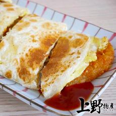 【上野物產】家庭號  特製硬皮酥脆蛋餅皮(1200g/包 20片/包)