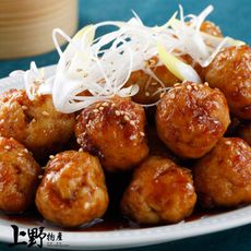 【上野物產】相撲鍋必備 新鮮台灣雞肉丸子(300g)包