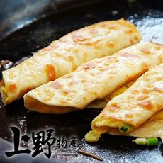 【上野物產】酥脆原味蛋餅皮(1200g)包 - 1200g/20片/包