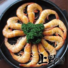 現貨、立即出!【上野物產 中秋烤肉】宏都拉斯活凍無毒大白蝦 烤肉組 燒肉