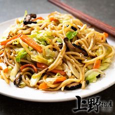 【上野物產】台灣大廠第一製作 黑胡椒鐵板麵（300g±10%/麵體+醬料/包）