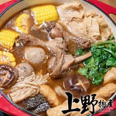 【上野物產】炭燒老饕級薑母鴨(1100g±10%/固形物220g/包)