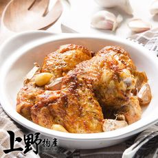 【上野物產 中秋烤肉】蒜味薄皮去骨雞腿排（100g±10%/片）烤肉組 燒肉