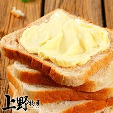 【上野物產】手工香甜奶酥厚片 (450g±10%/5片/包 麵包 吐司)