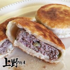 【上野物產】嫩滑蔥香牛肉餡餅300g10%/包-早餐/小家庭/包子/饅頭餅皮/食材/料理包/調理包/