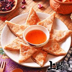 【上野物產】黃金脆皮烏魚子月亮蝦餅(140g±10%/片)