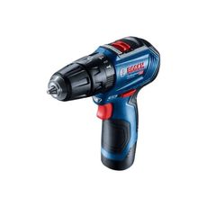 BOSCH 12V 無碳刷 震動電鑽 GSB 12V-30 雙電2.0Ah 布包款 [天掌五金]