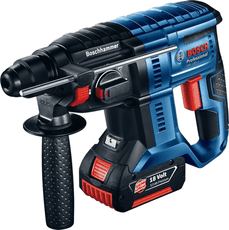 BOSCH 18V 無碳刷 四溝三用電鎚鑽 GBH 180-LI 雙電4.0Ah [天掌五金]