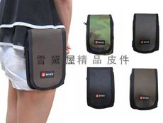 BIYATI 腰包外掛式二層主袋可5.5寸機防水尼龍布材質台灣製造隨身品包工作袋可穿過皮帶外掛