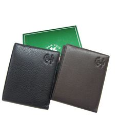 SANDIA-POLO 短夾專櫃男仕短夾100%進口軟牛皮革加長尺寸活動證件夾品牌禮盒